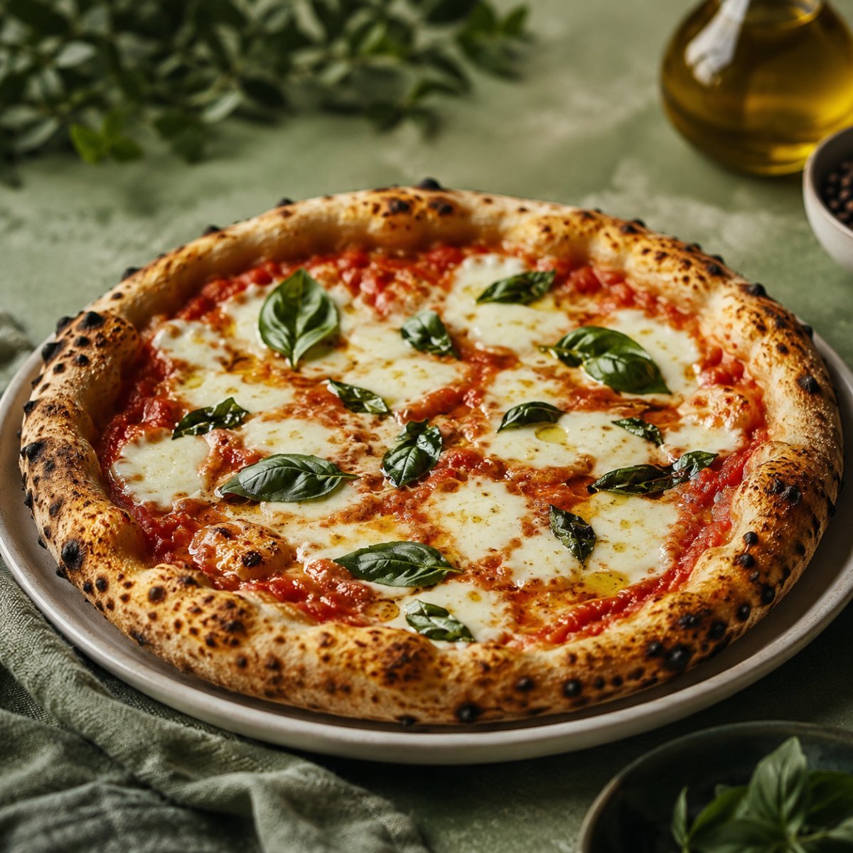 Pizza Margherita napolitaine